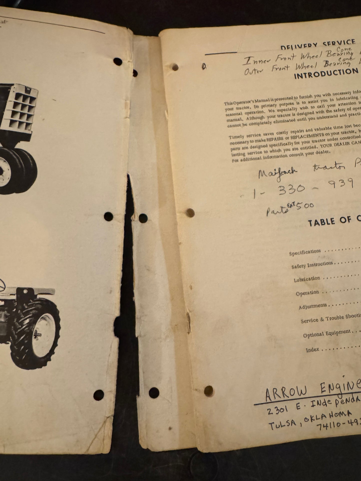 Oliver _ 1650 Tractor _ Operator’s Manual