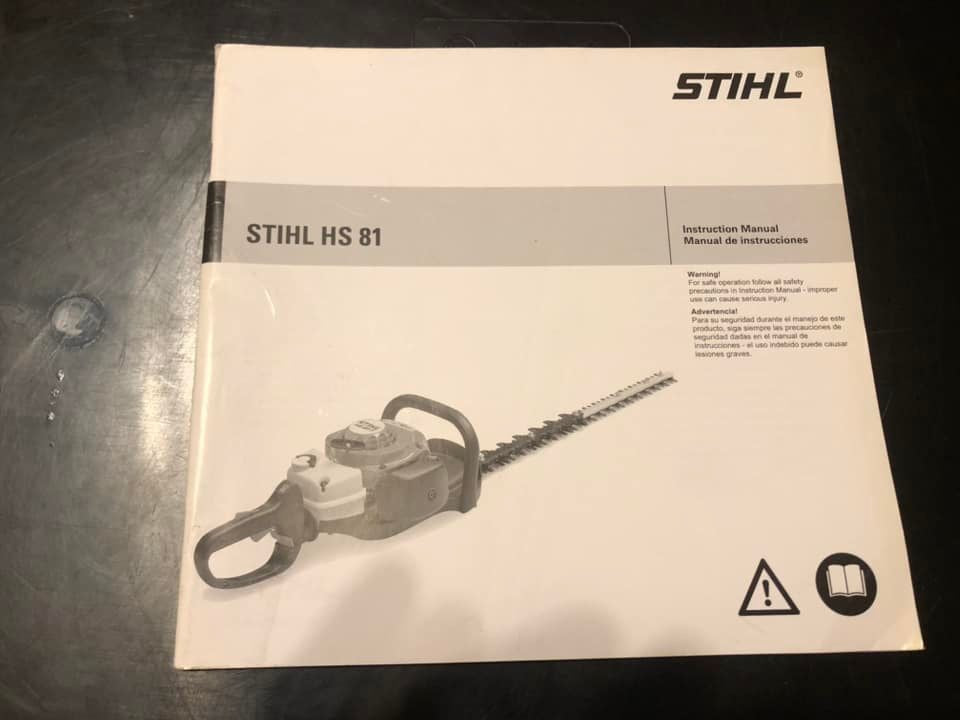 Stihl _ HS 81 Instructions Manual