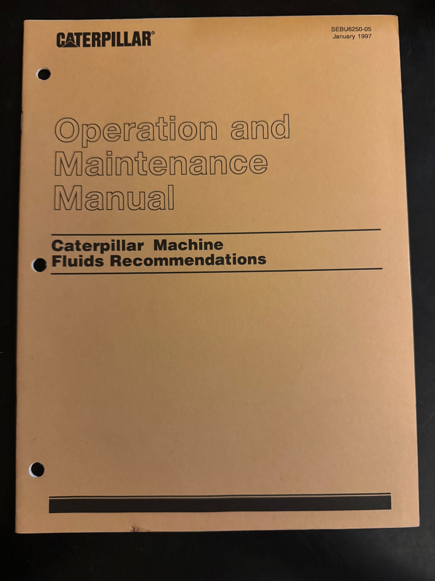 Caterpillar _ Caterpillar Machine Fluids Recommendations _ Operation and Maintenance Manual