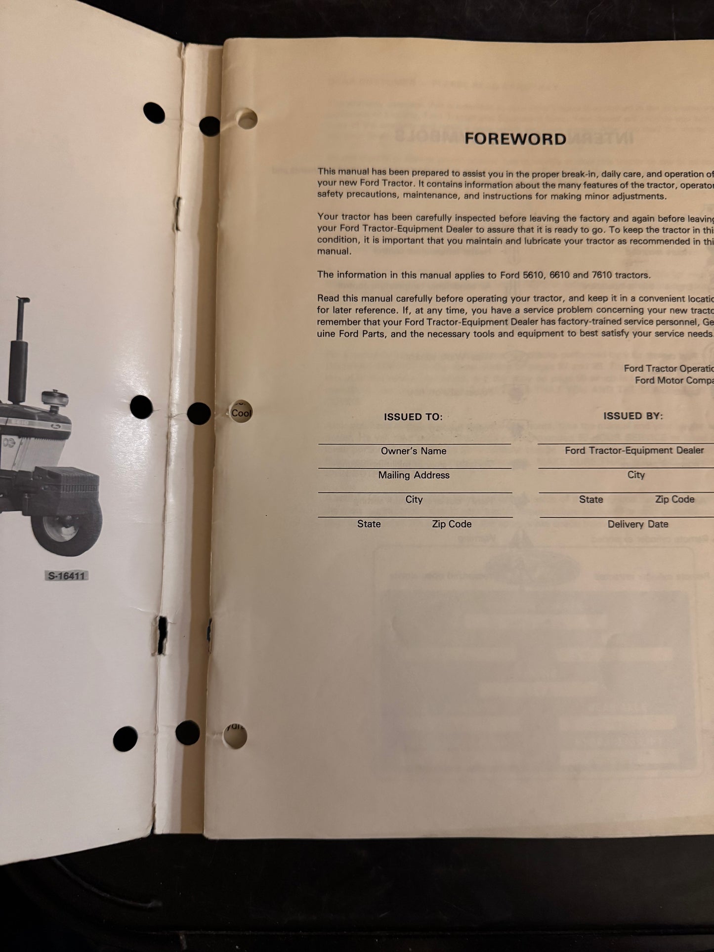 Ford _ 6700 & 7700 _ Operator’s Manual