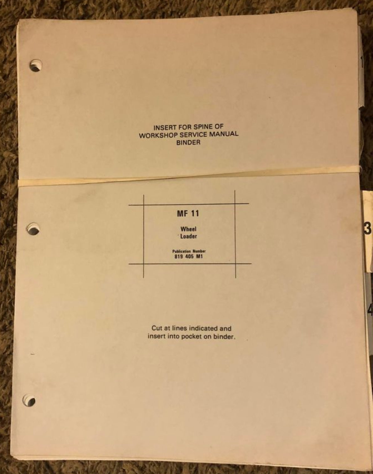 Massey Ferguson _ MF11 Front Wheel Drive Loader _ Manuals