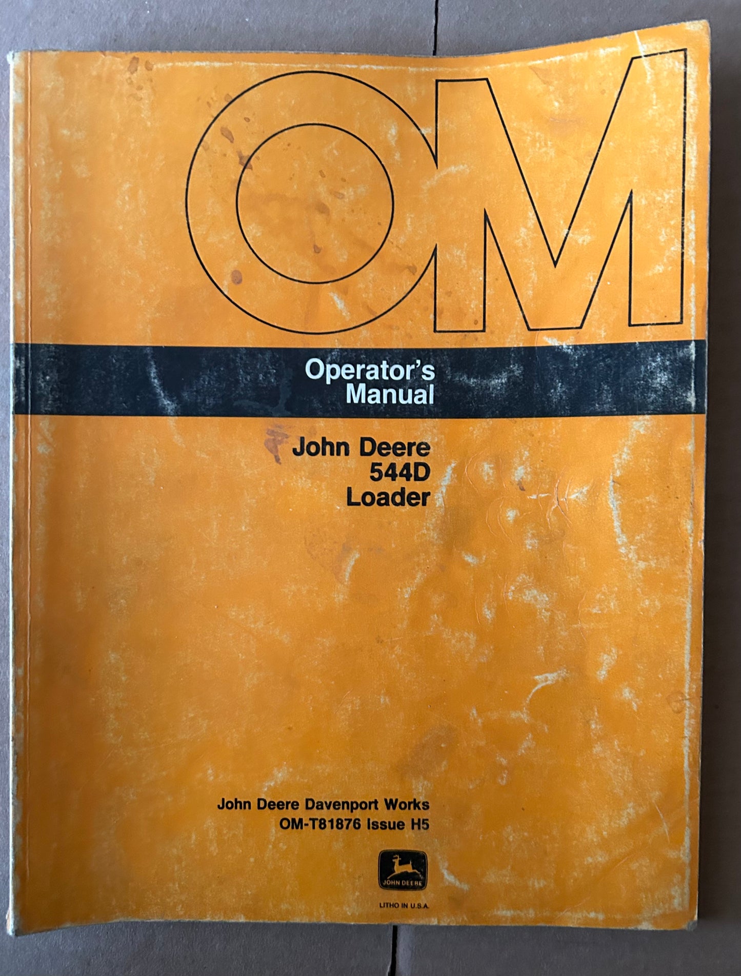 John Deere _ 544D Loader _ Operators Manual OM-T81876 H5