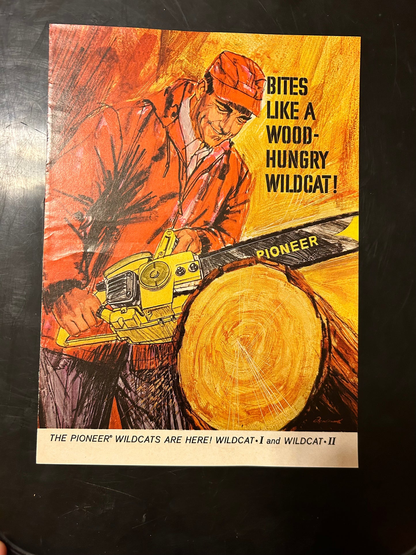 Pioneer Wildcat Chainsaws _ Vintage Brochure
