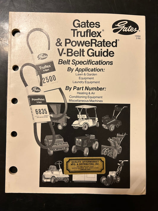 Gates Truflex & PoweRated V-Belt Guide