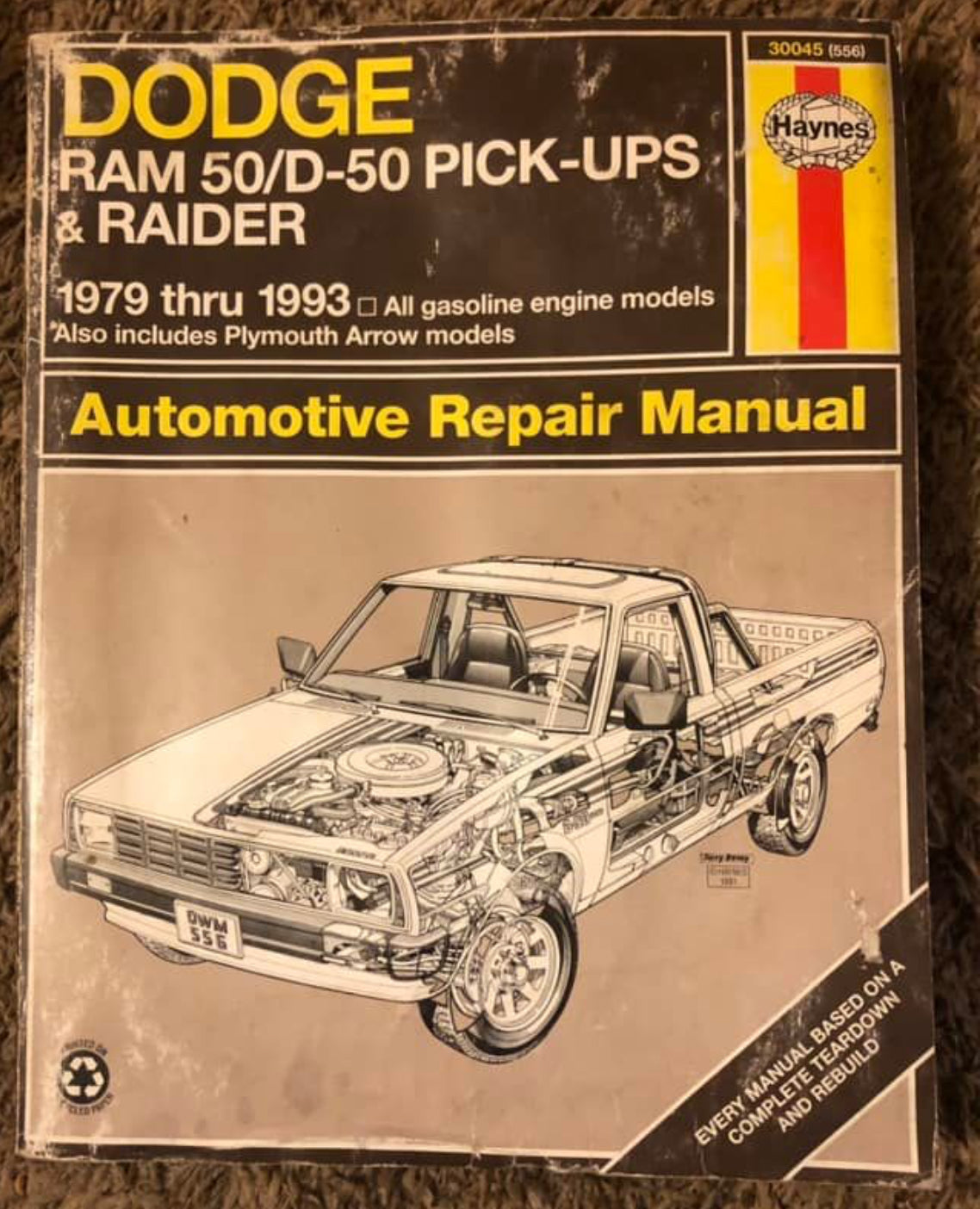 Dodge Tam 50/D-50 Pick-Ups & Raider _ 1979 thru 1993