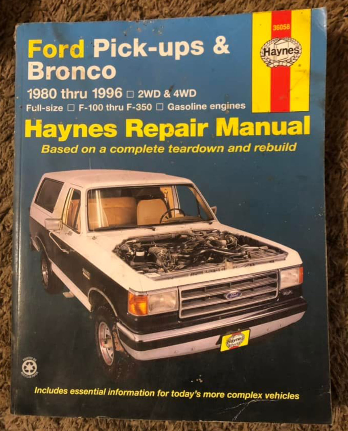 Ford Pick-Ups & Bronco _ 1980 thru 1996 _ Haynes Repair Manual