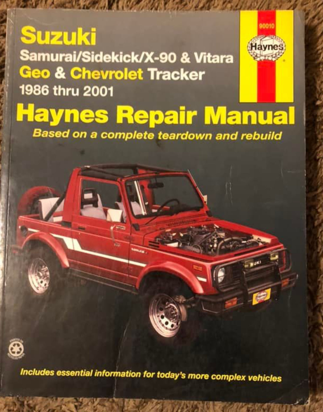 Suzuki Samurai/Sidekick/X-90 & Vitara and Geo/Chevrolet Tracker _ 1986-2001