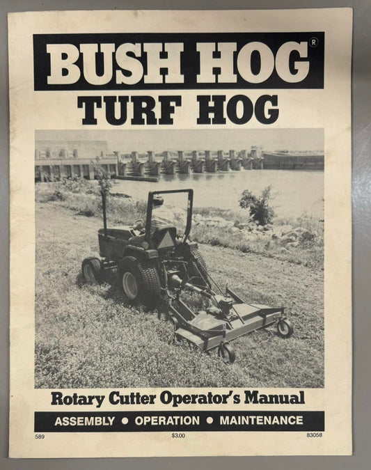 Bush Hog _ Turf Hog _ Operator's Manual