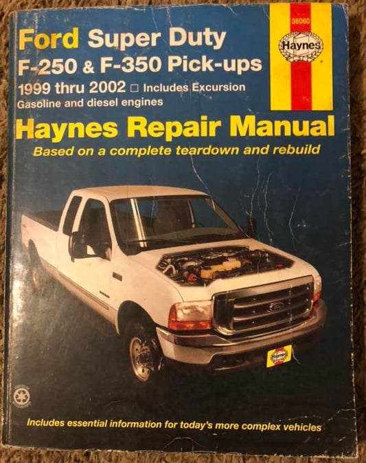 Ford Super Duty F250 & F350 Pick-Ups _Manuals
