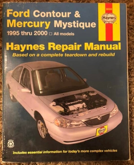 Ford Contour & Mercury Mystique 1995 thru 2000