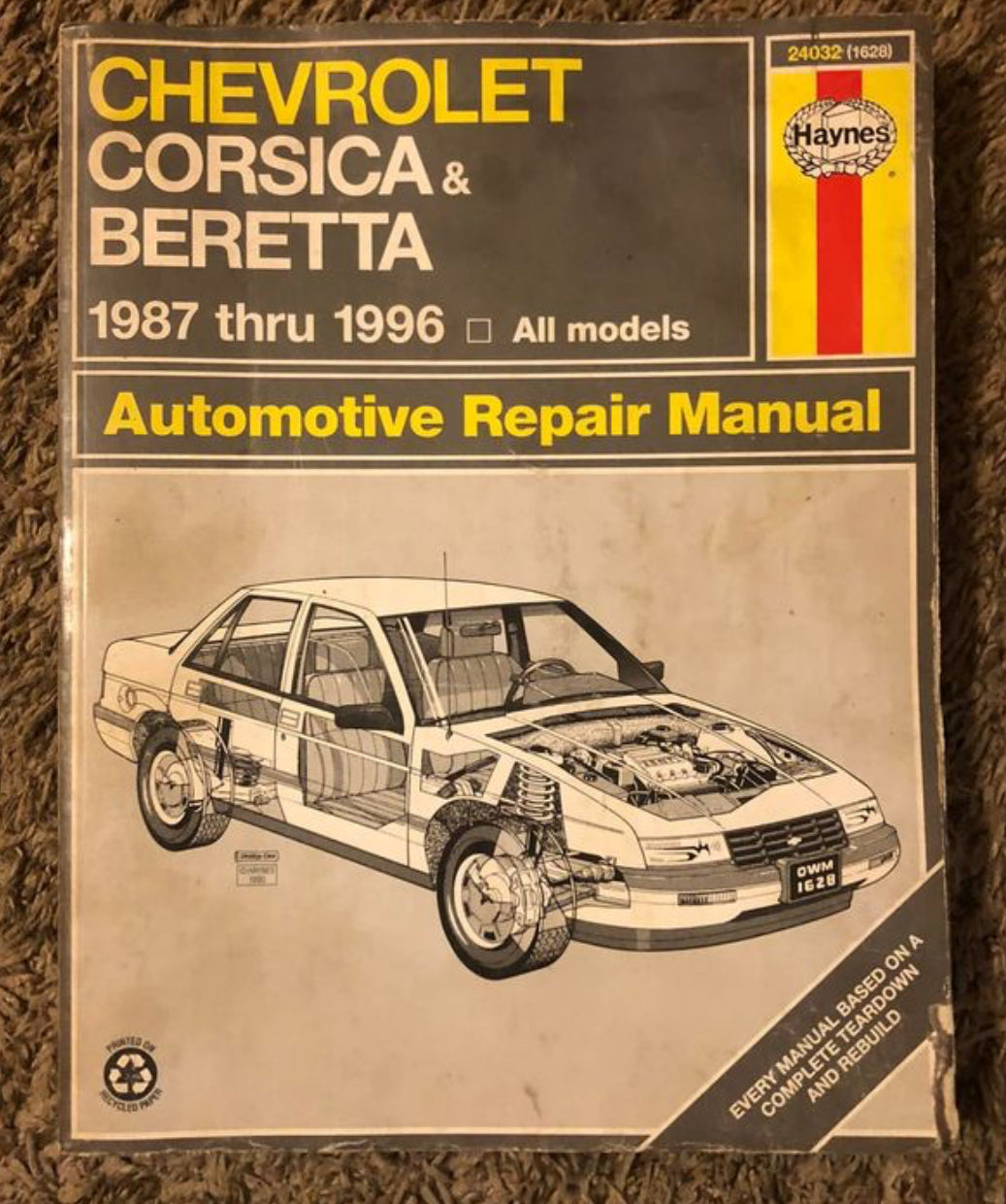 Chevrolet Corsica & Beretta _ 1987 thru 1996