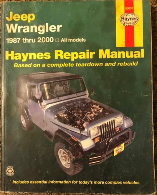 Jeep Wrangler _ 1987 thru 2000