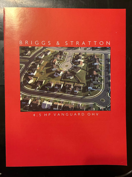Briggs & Stratton _ Vanguard 4.5 HP OHV