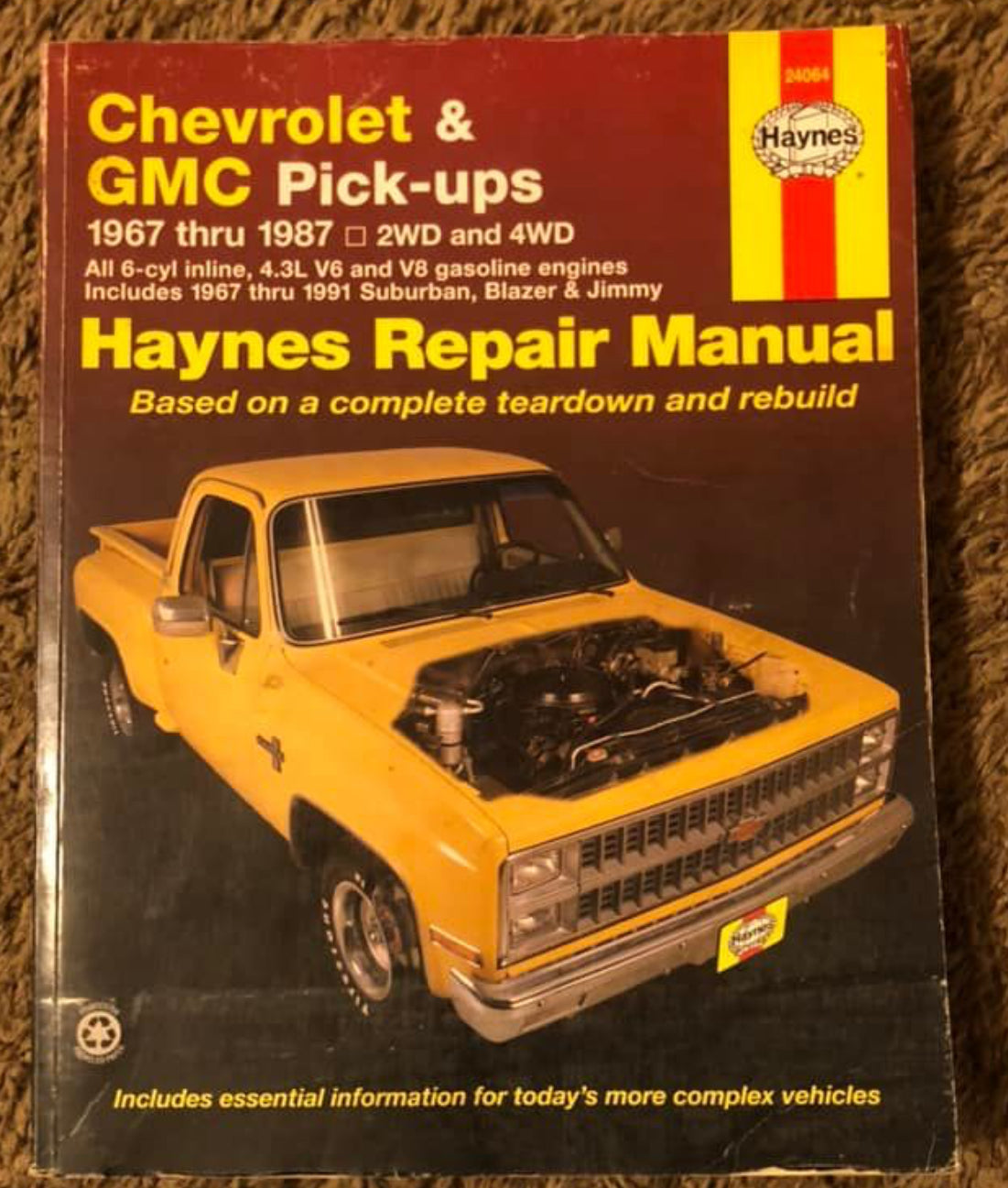 Chevrolet & GMC Pick-Ups 1967 thru 1987 Haynes Repair Manual