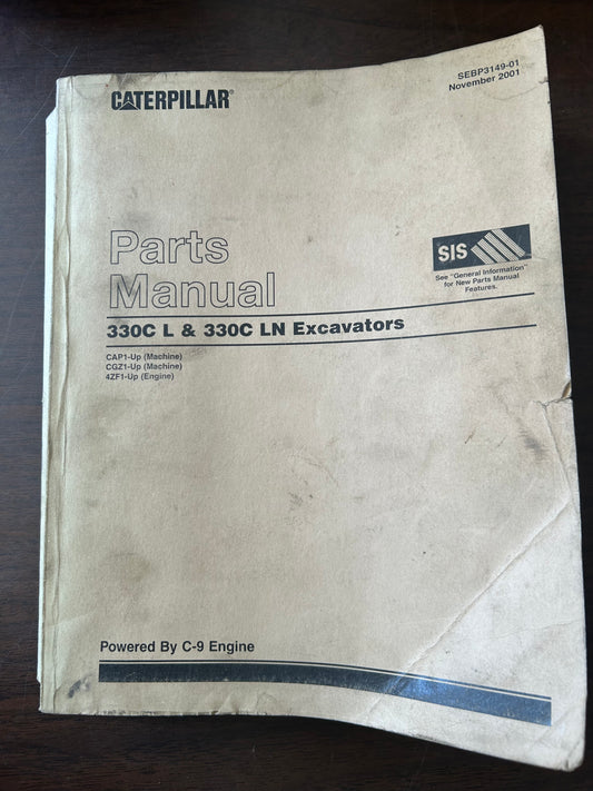 Caterpillar _ 330C L & 330C LN Excavator _ Parts Manual