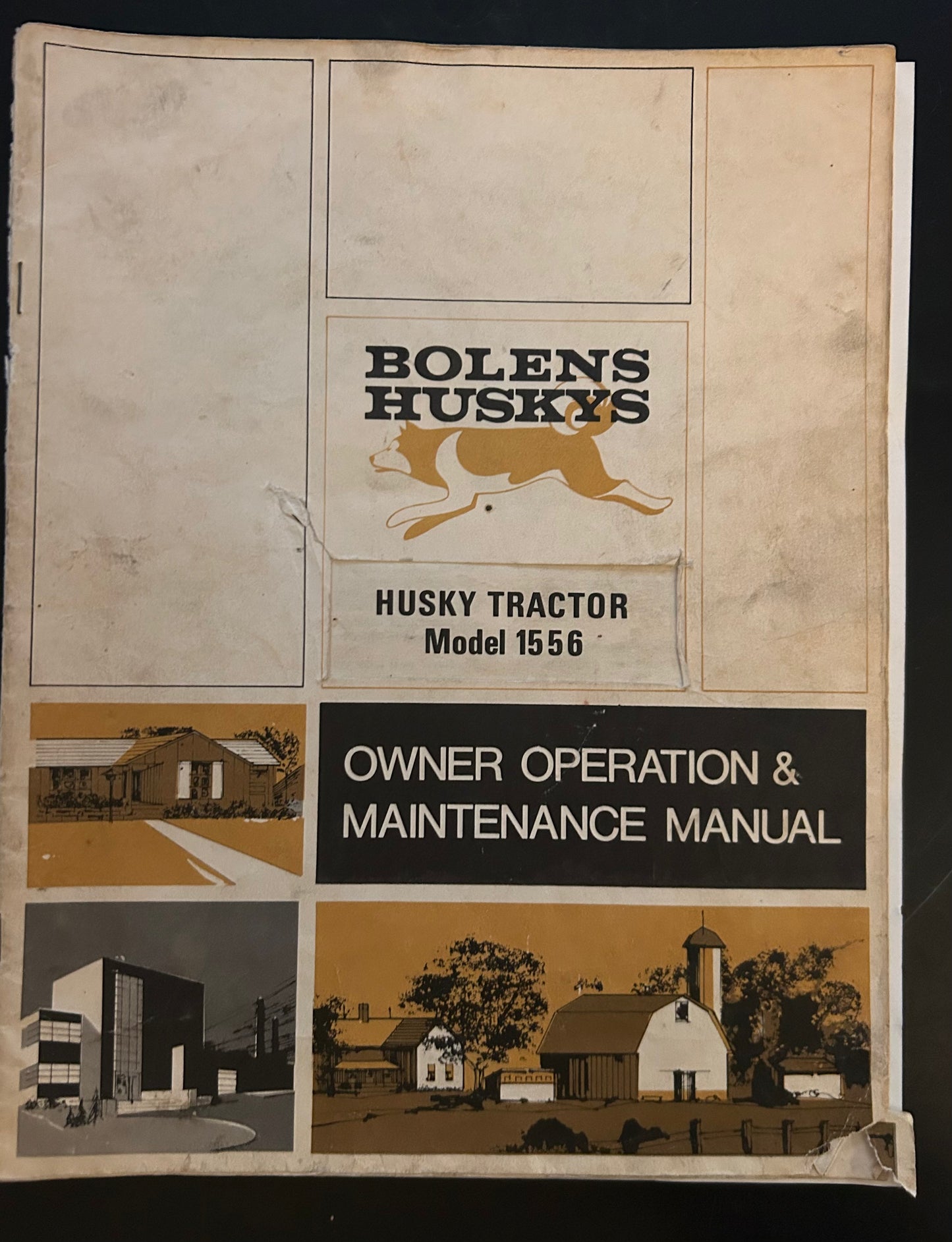 Bolens _ Husky Tractor 1556 _ Owner’s Operation & Maintenance Manual