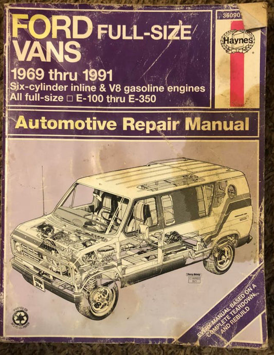 Ford Full-Size Vans _ 1969 thru 1991