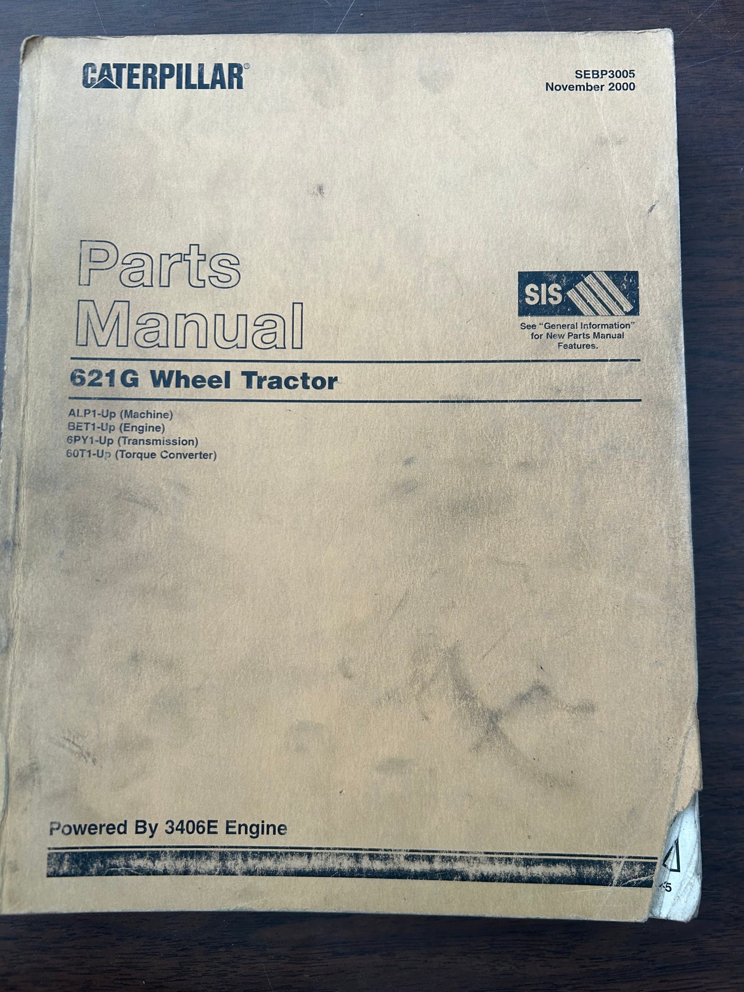 Caterpillar _ 621G Wheel Tractor _ Parts Manual