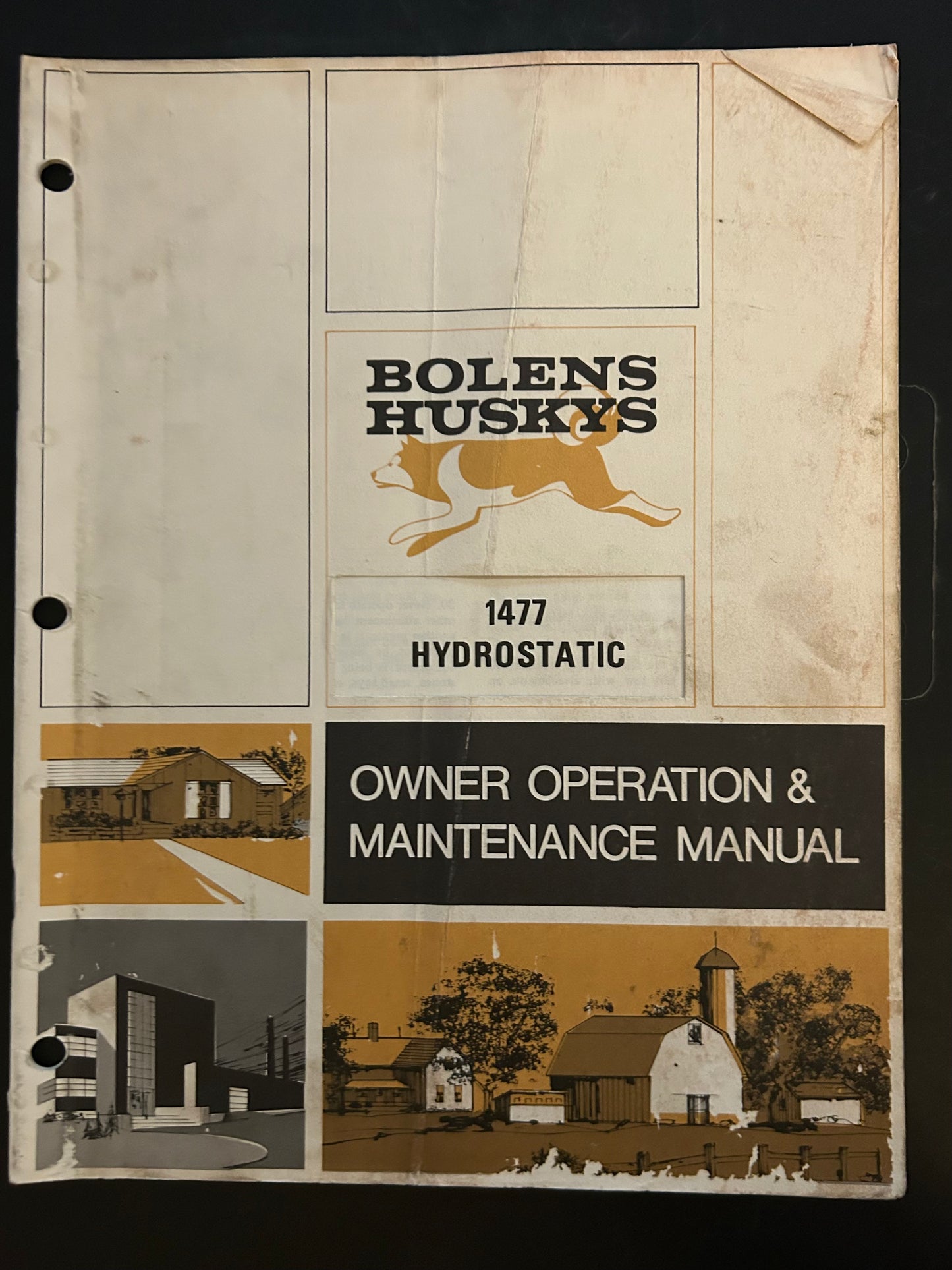 Bolens _ 1477 Hydrostatic _ Owner Operation & Maintenance Manual