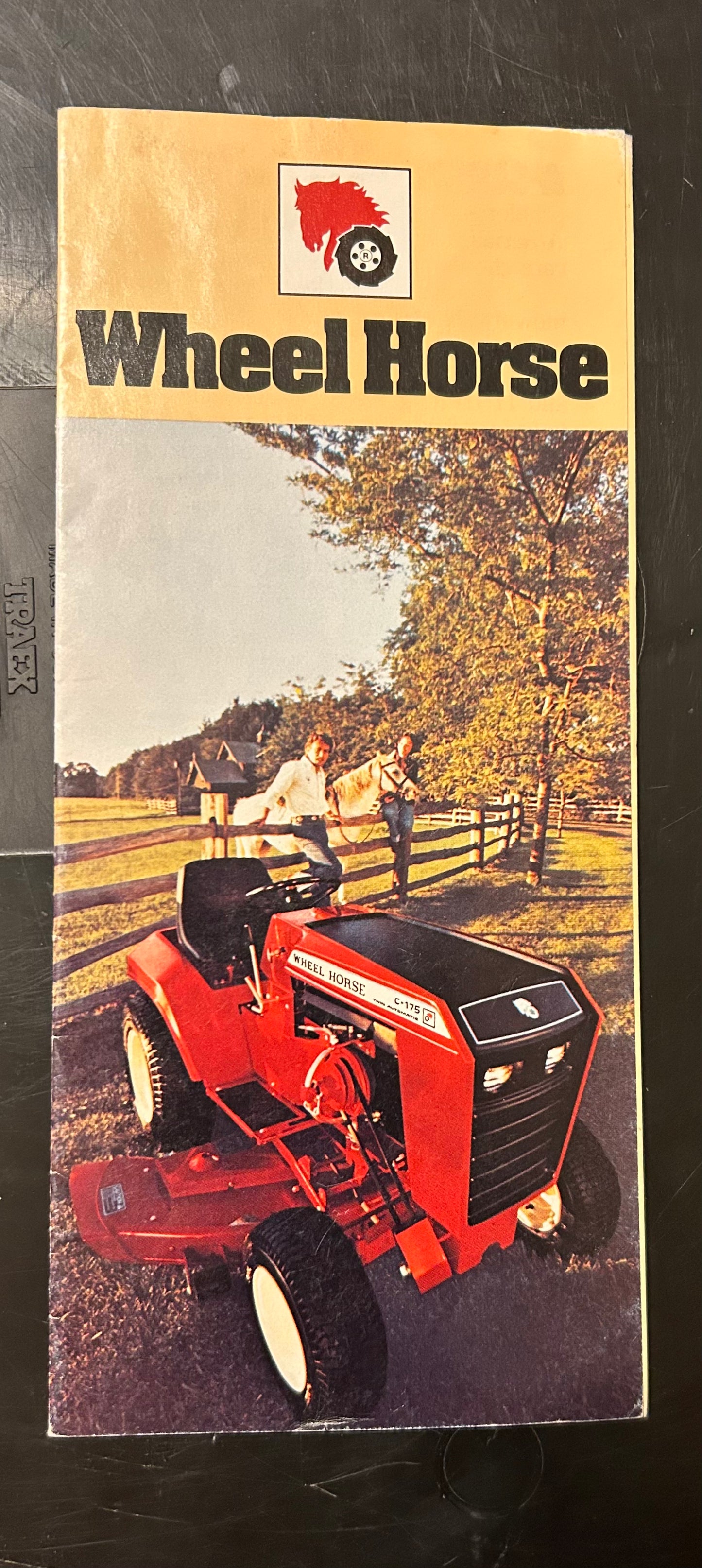 Wheelhorse trifold pamphlet c-175