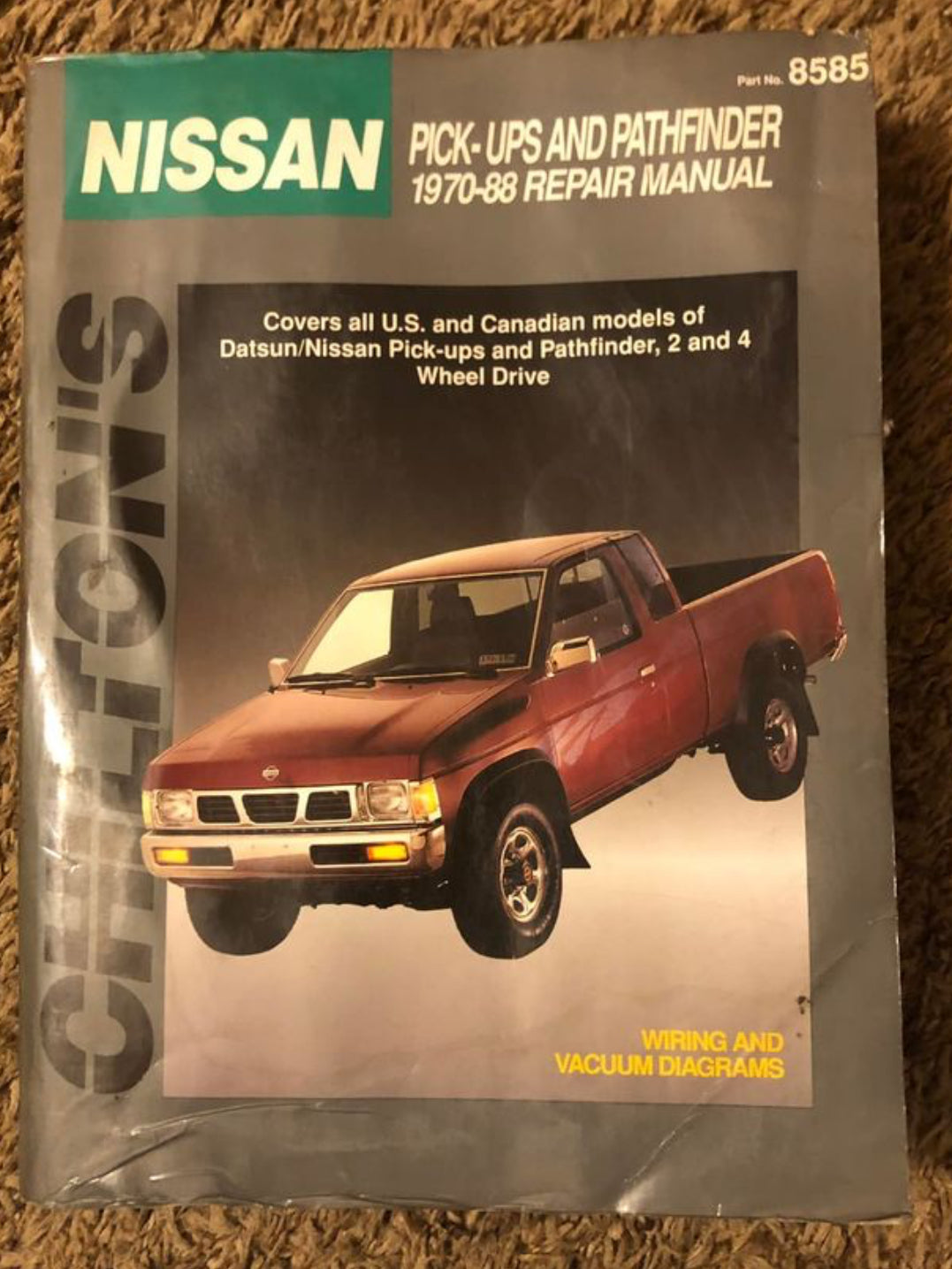 Chilton’s _ Nissan - Pick-Ups & Pathfinder _ 1970-88 Repair Manual