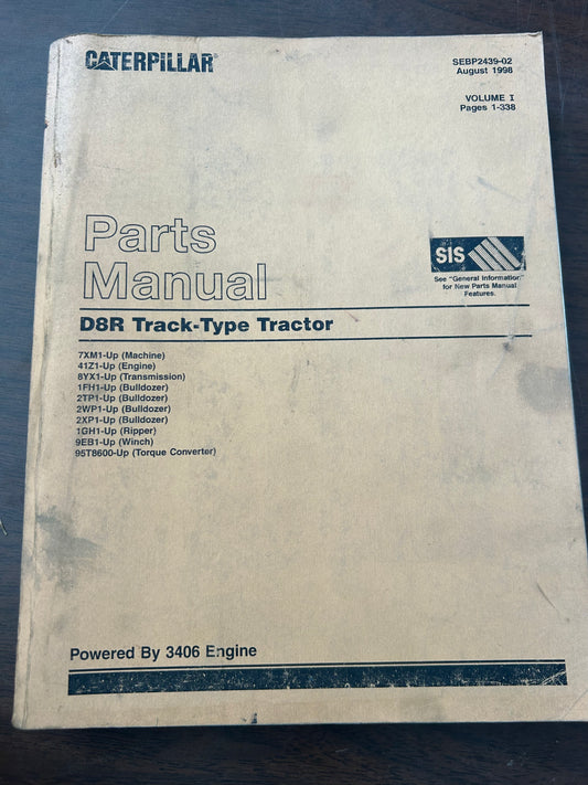 Caterpillar _ D8R Track-Type Tractor _ Parts Manual