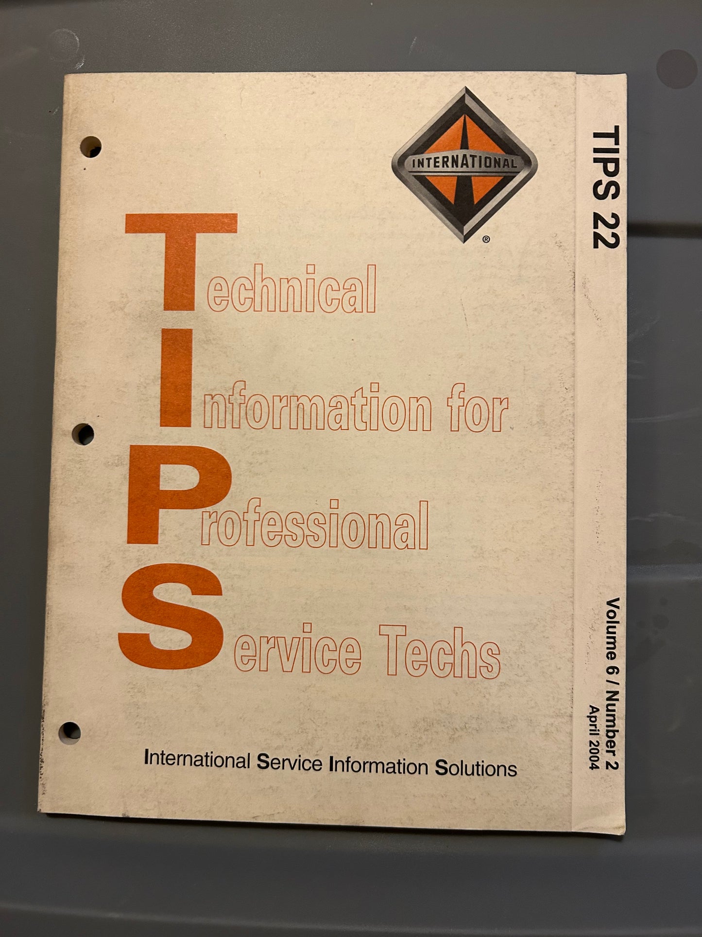 International _ TIPS 22 _ Volume 6 Number 2 April 2004