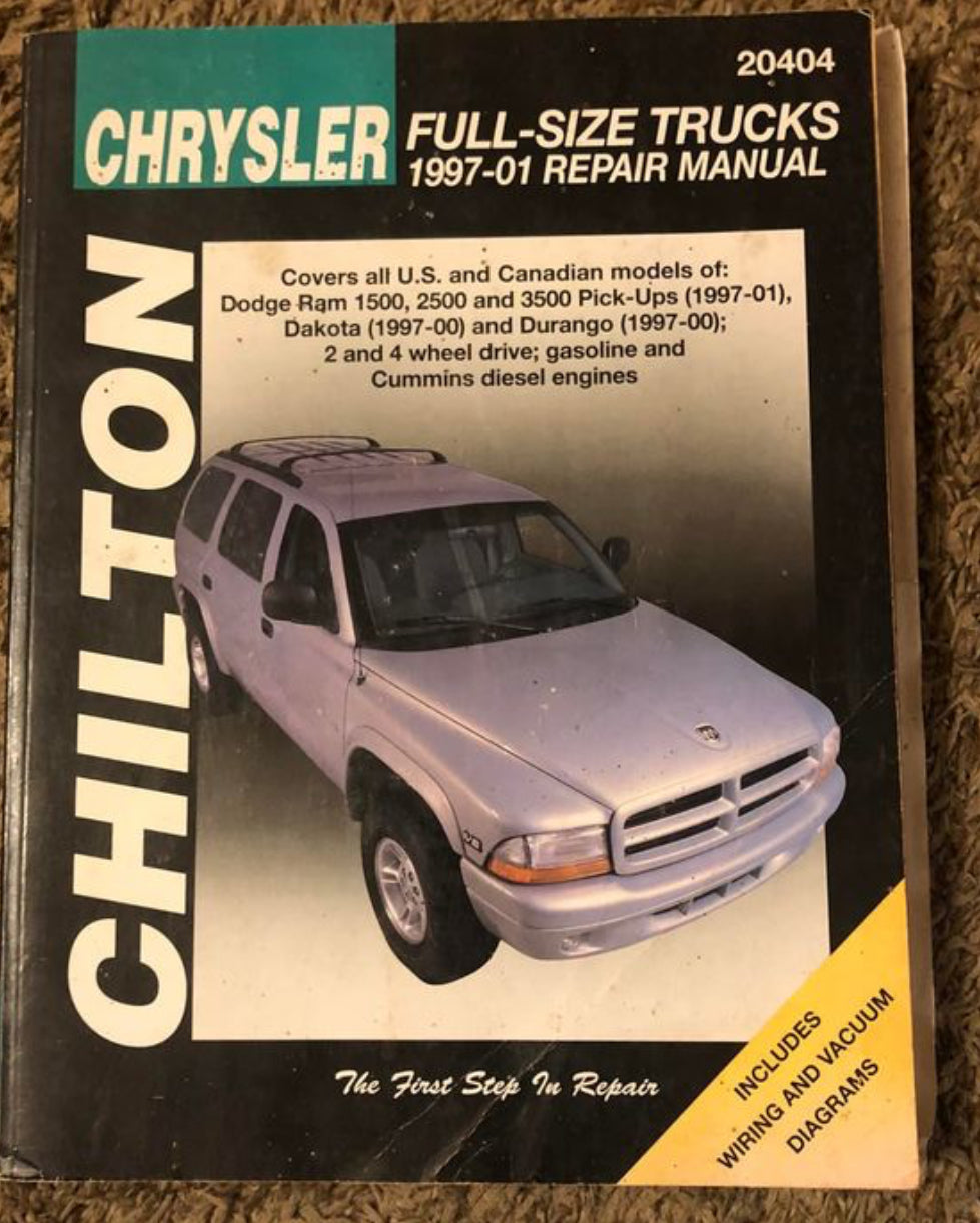 Chilton’s _ Chrysler - Full-Size Trucks _ Repair Manual