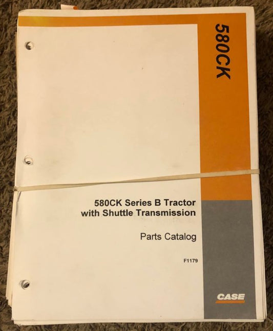 Case _ 580CK Series B Hydrostatic Drive Tractor _ Parts Catalog
