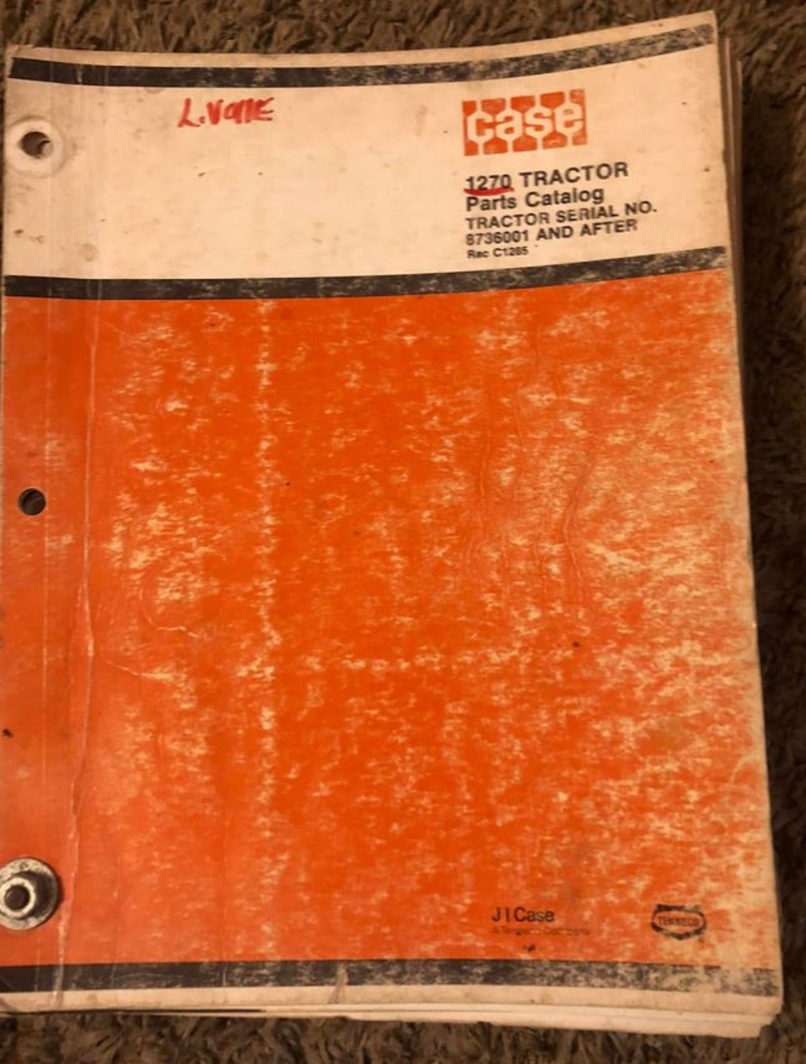 Case _ 1270 Tractor _ Parts Catalog