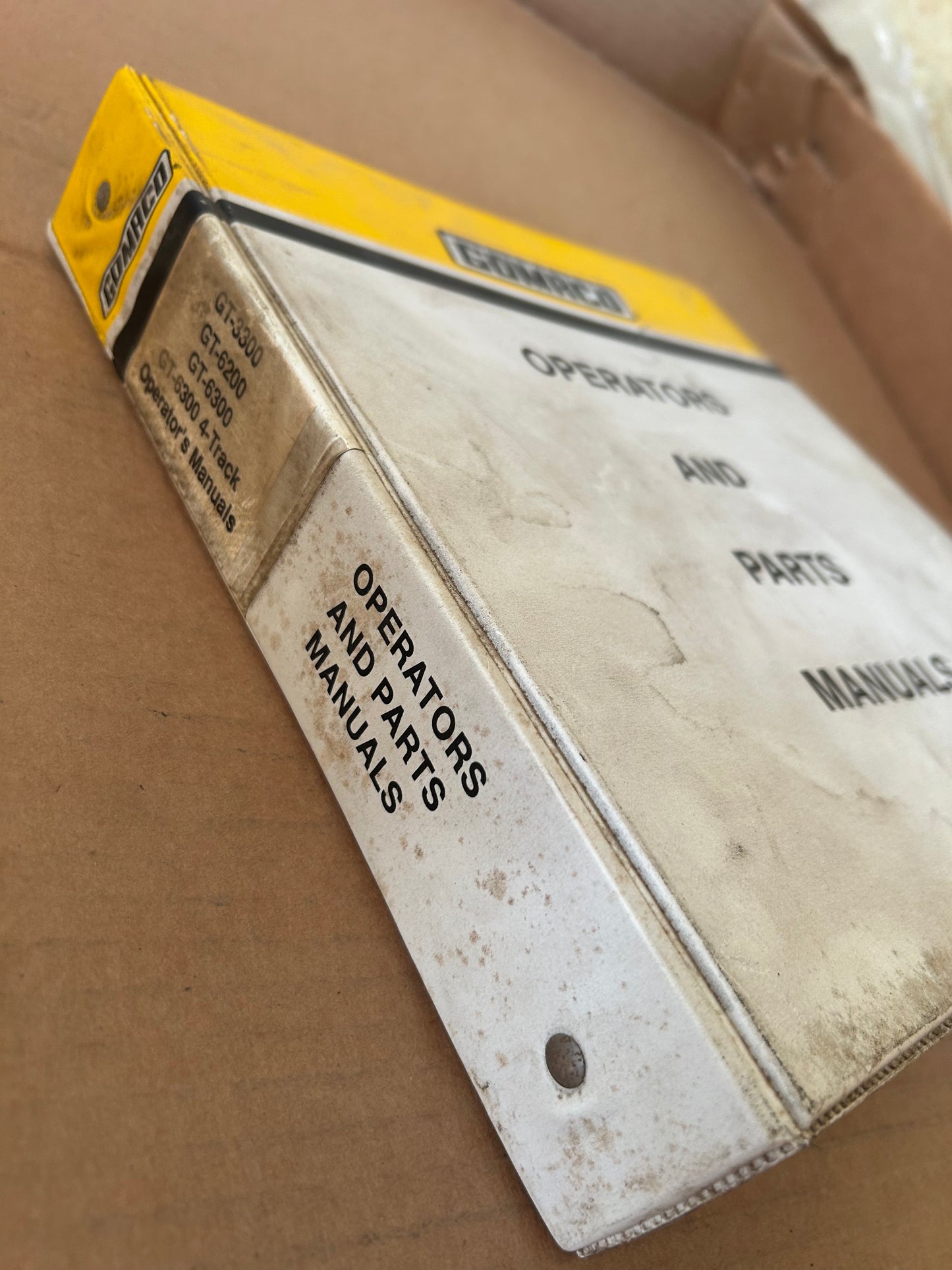 Gomaco _ GT-3300, GT-6200 (Commander II), GT-6300 (Commander III) & GT-6300 4-Track _ Operators & Parts Manual