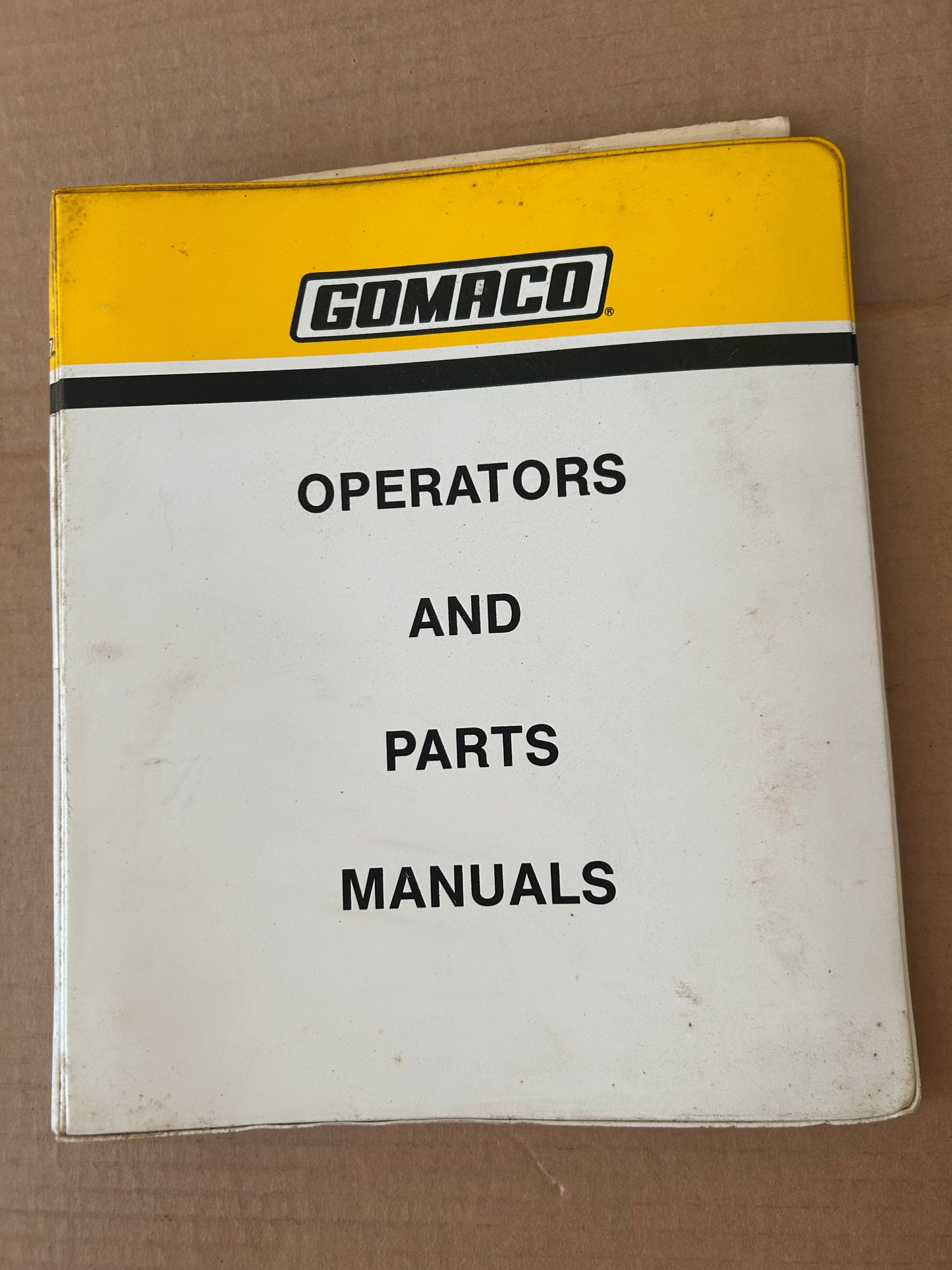 Gomaco _ GT-3300 Operators & Parts Manual