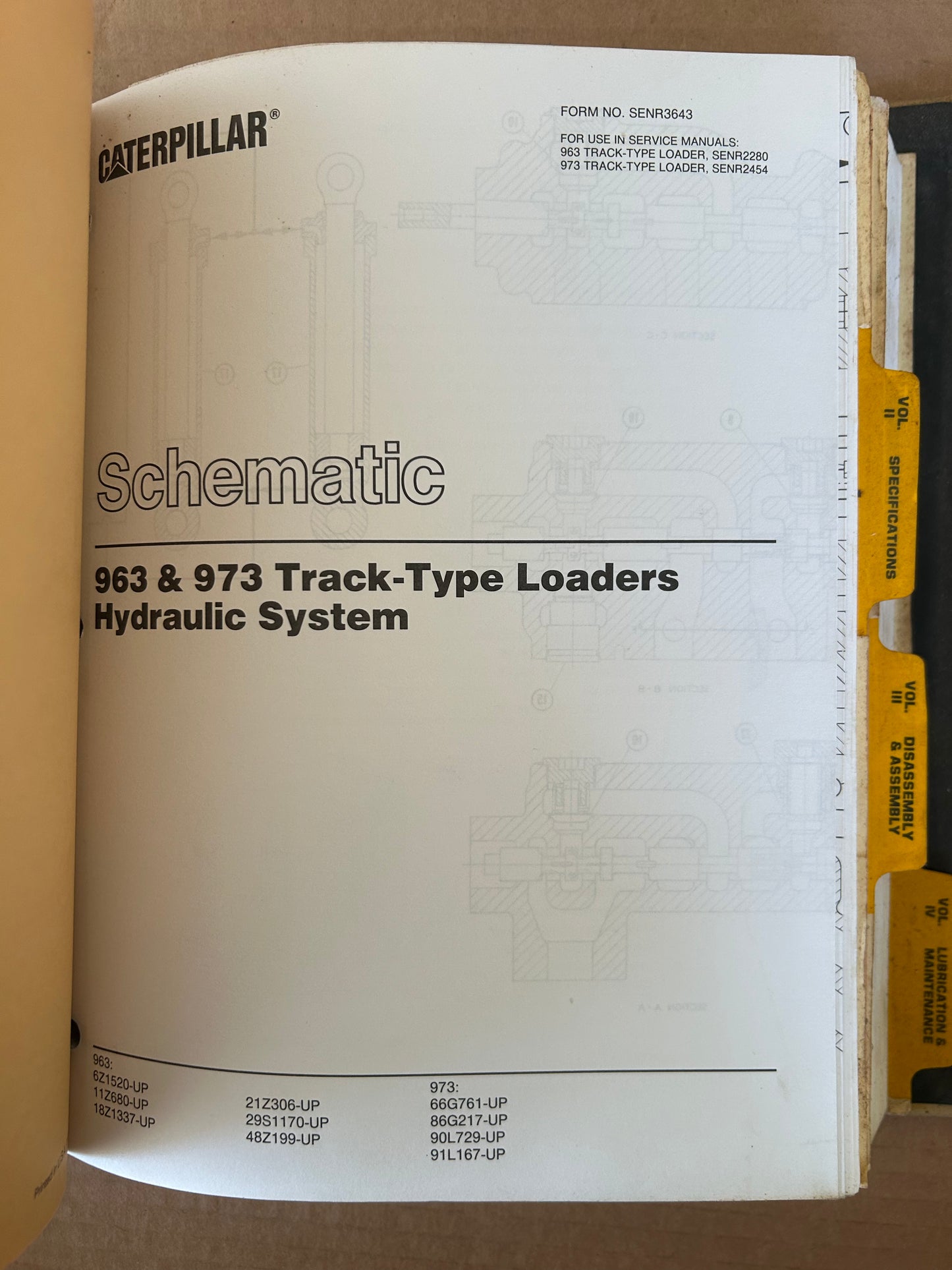 Caterpillar _ 963 Track-Type Loader _ Service Manual