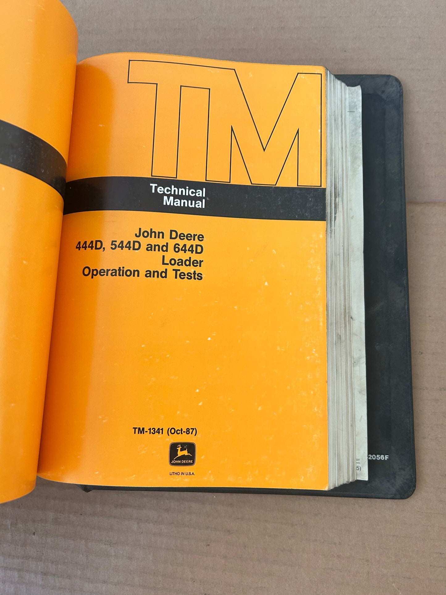 John Deere _ 444D, 544D & 644D Loader _ Technical Manual
