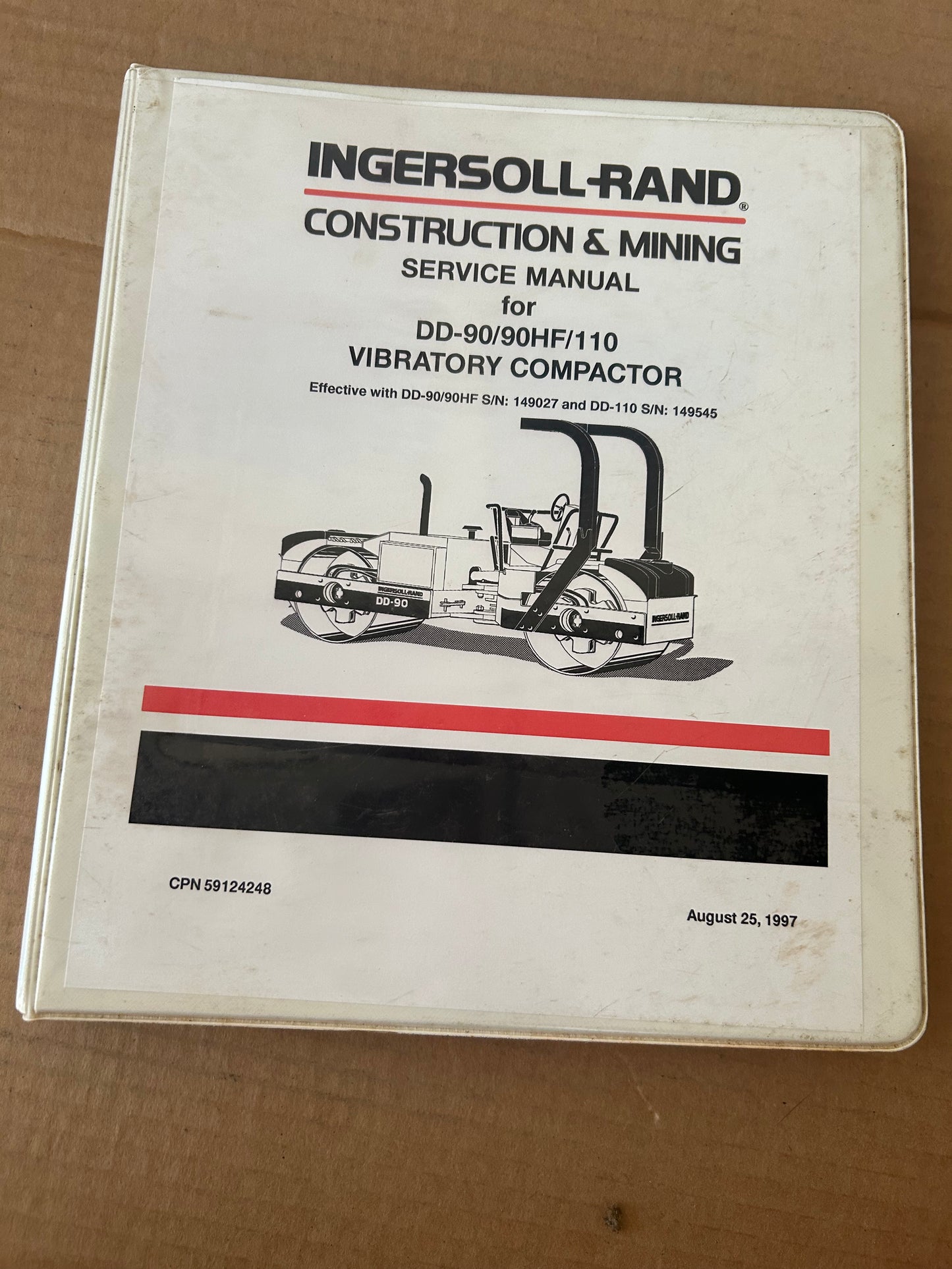 Ingersoll-Rand _ DD-90, 90HF & 110 _ Service Manual