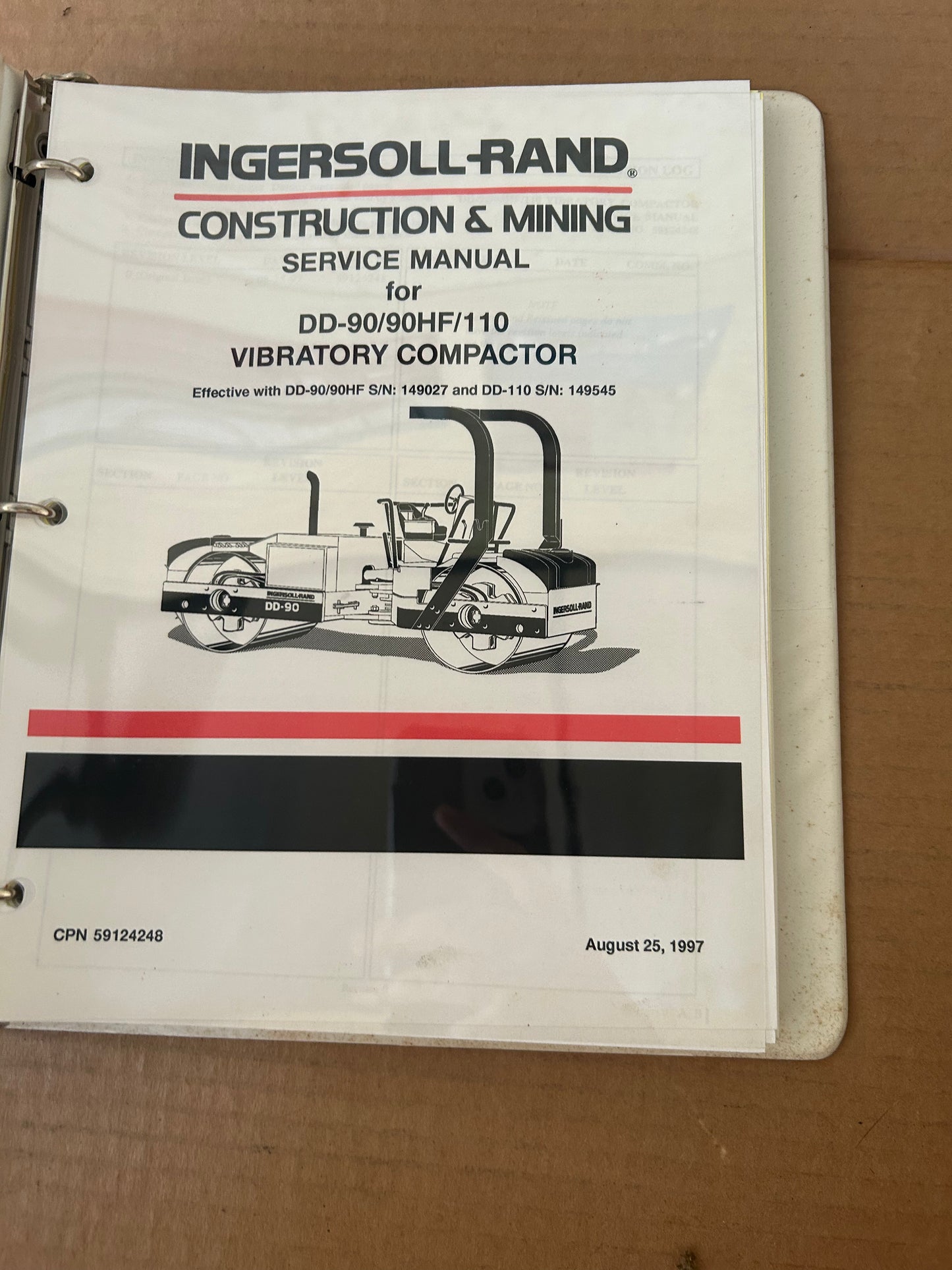 Ingersoll-Rand _ DD-90, 90HF & 110 _ Service Manual
