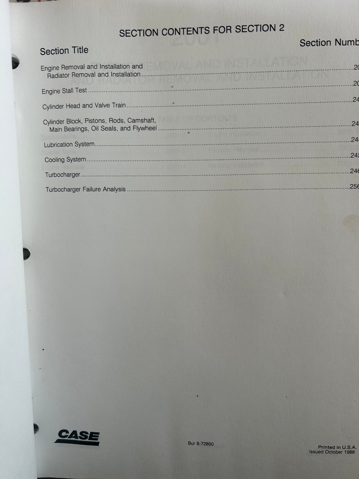 Case _ 780D Loader Backhoe _ Service Manual Binder
