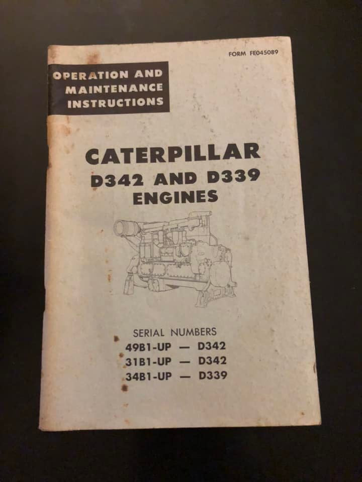 Caterpillar _ D342 & D339 Engines _ Operation & Maintenance Instructions