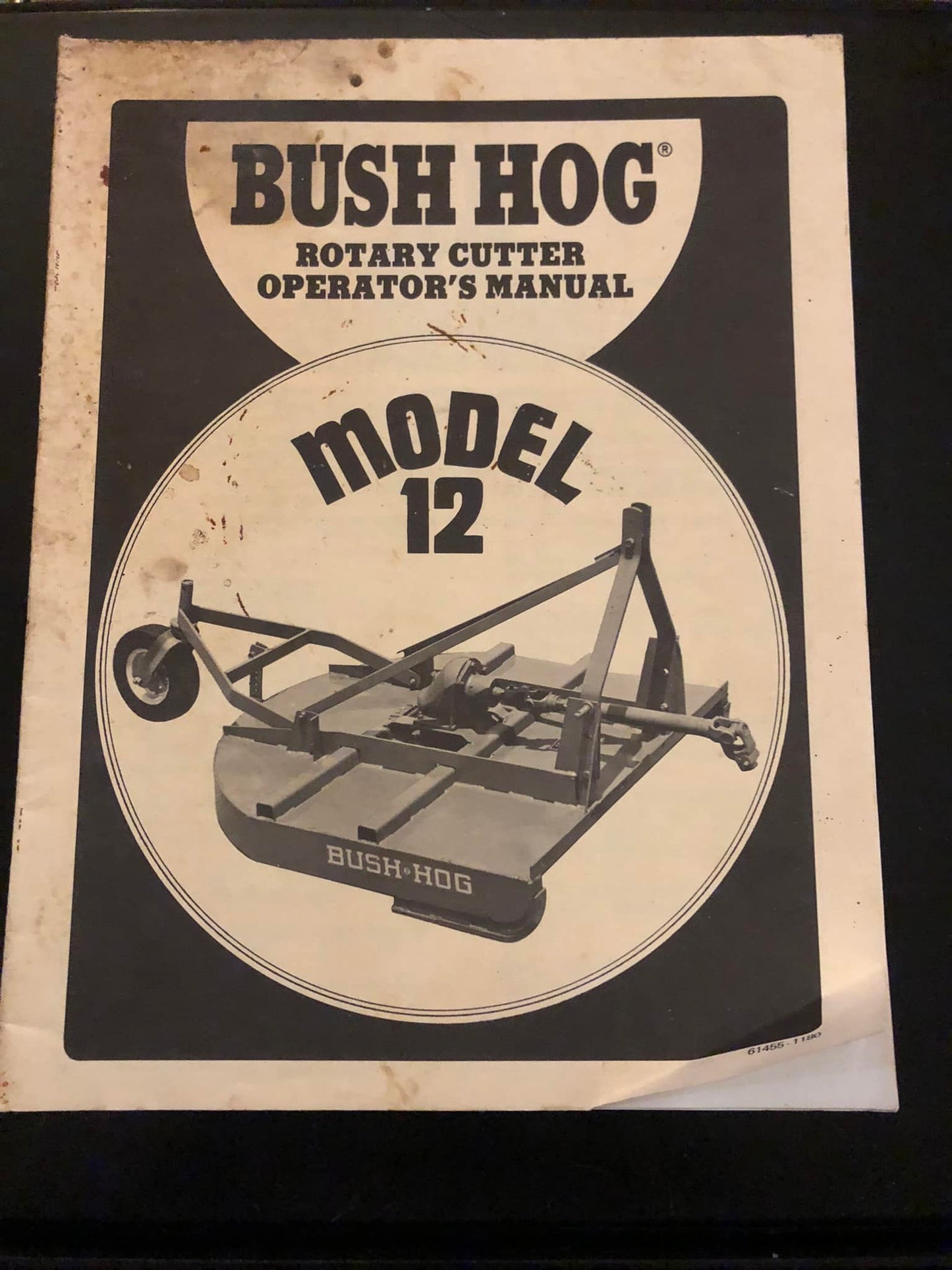 Bush Hog _ model 12 Rotary Cutter _ Operator’s Manual