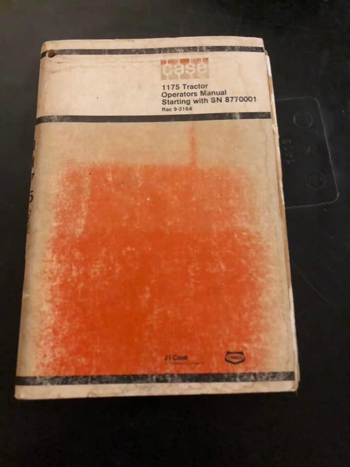 Case _ 1175 Tractor _ Operator’s Manual