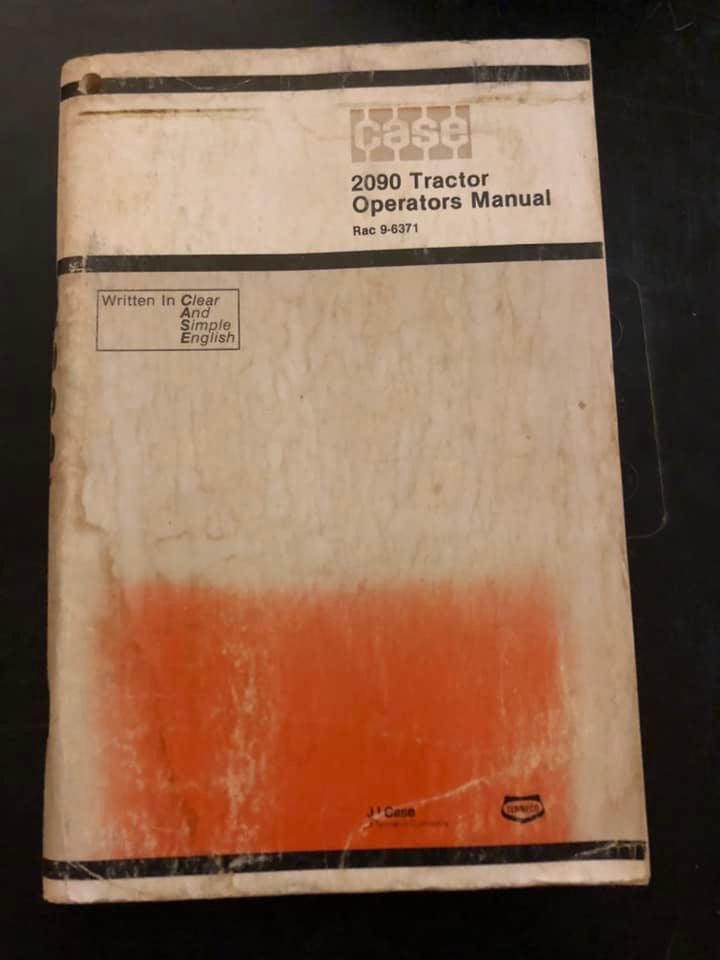 Case _ 2090 Tractor _ Operator’s Manual