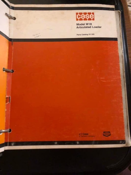 Case _ Model 18 Articulated Loader _ Parts Catalog