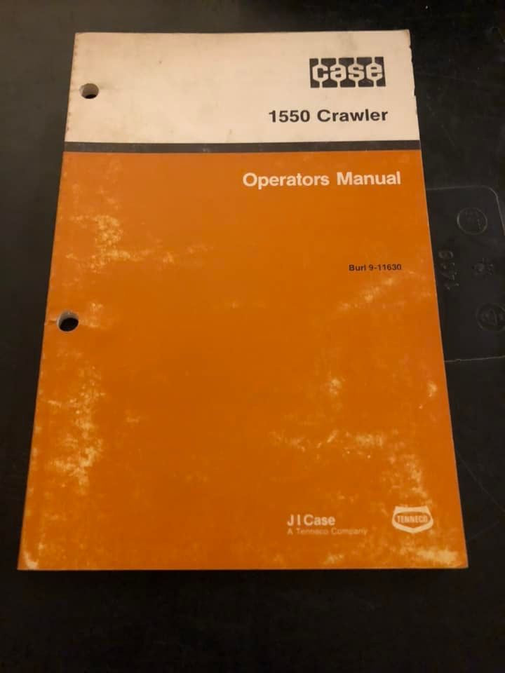 Case _ 1550 Crawler _ Operator’s Manual