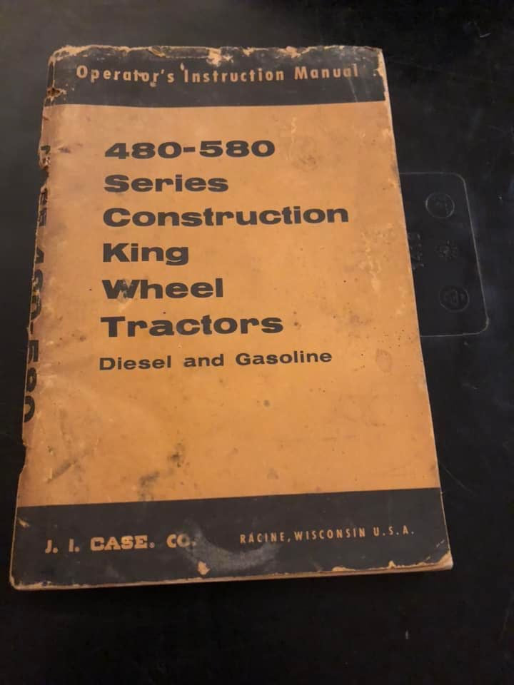 J I Case _ 480-580 Construction King Wheel Tractors _ Operator’s Instruction Manual