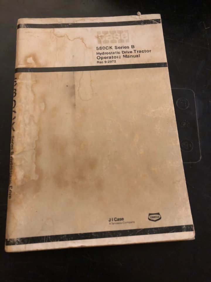 Case _ 580CK Series B Hydrostatic Drive Tractor _ Operator’s Manual