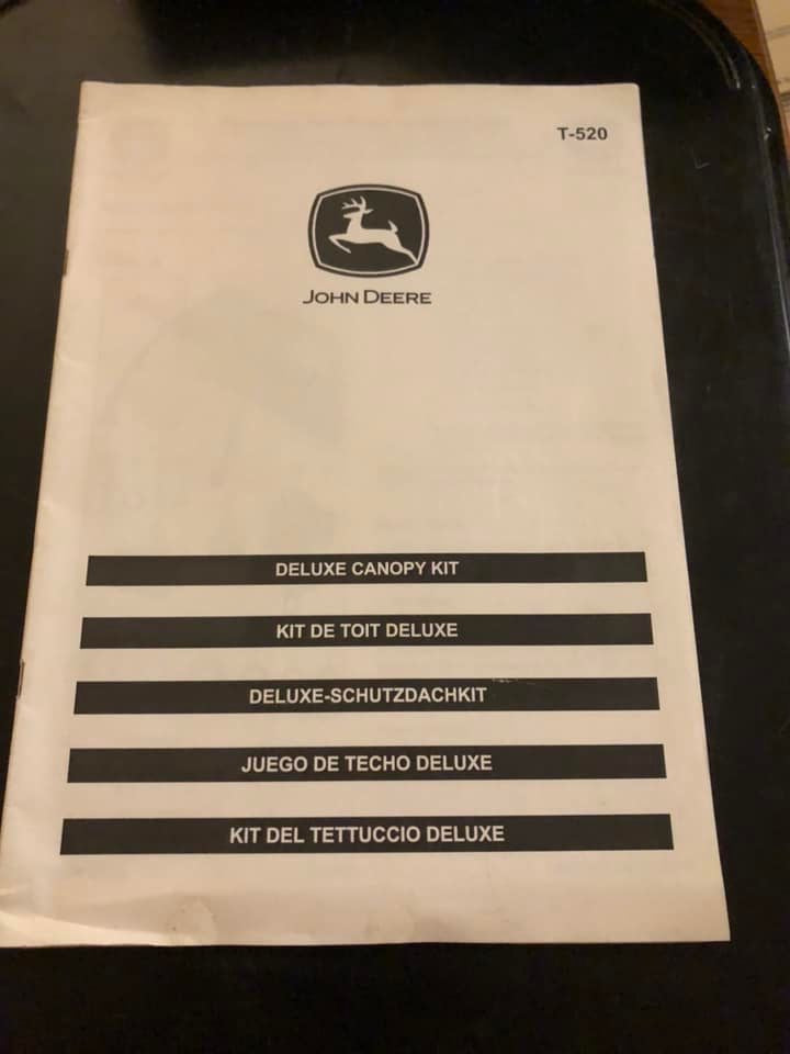 John Deere _ Deluxe Canopy Kit