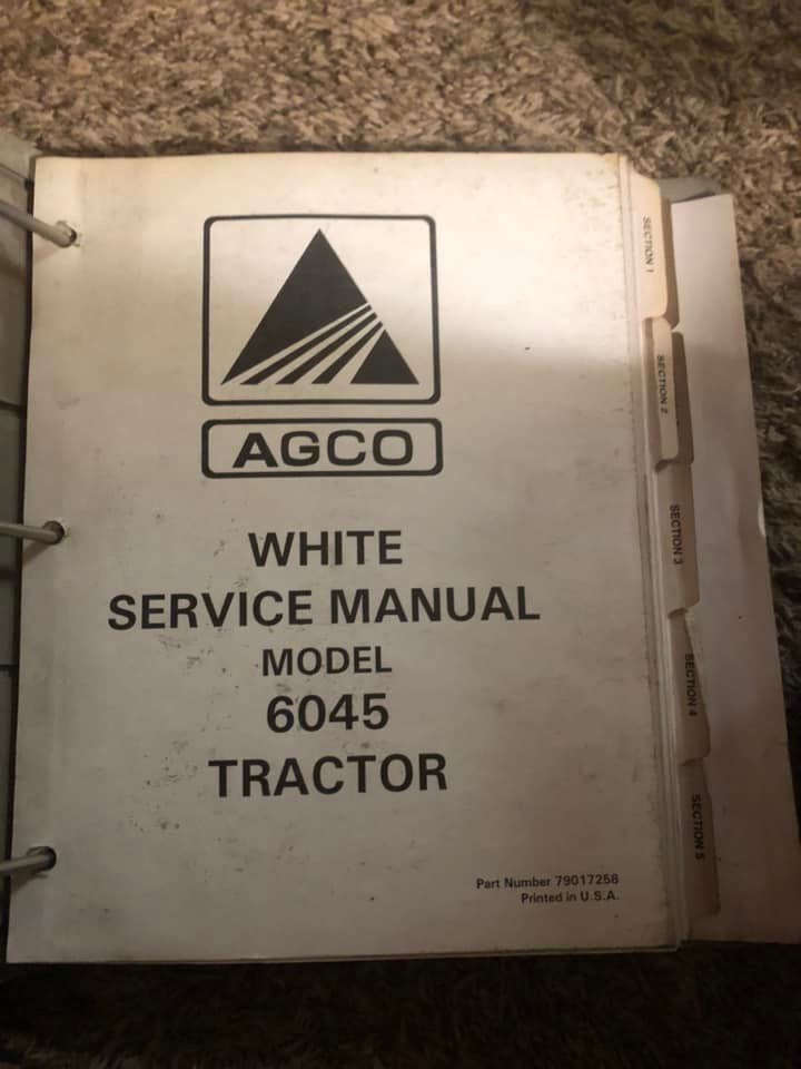 AGCO _ White Model 6045 Tractor _ Service Manual