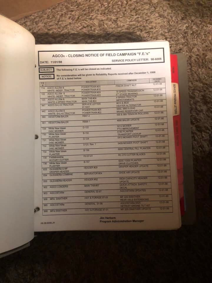 AGCO _ White Model 6045 Tractor _ Service Manual