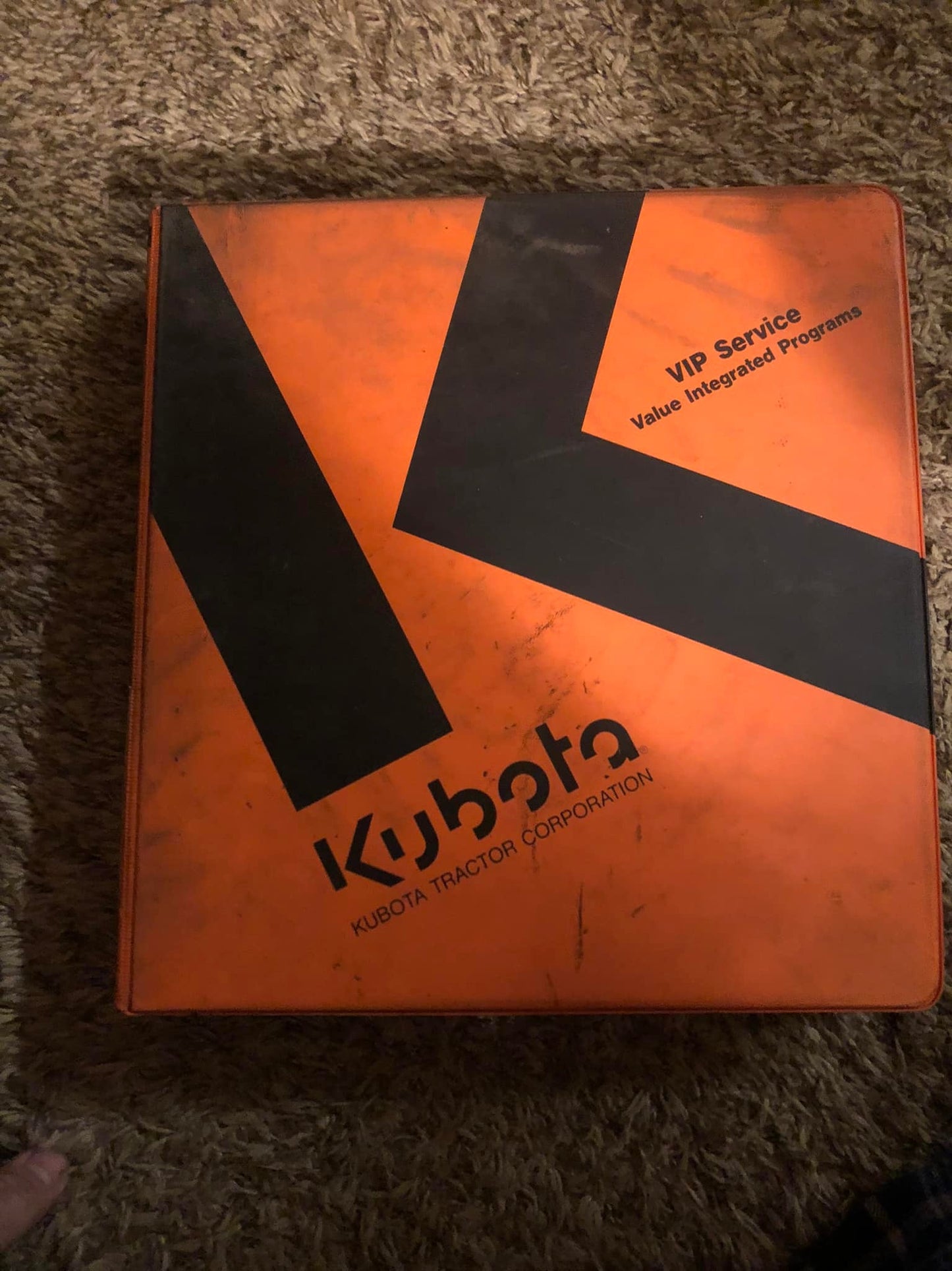 Kubota _ VIP Service Binder _ Hydraulic Diagnosis Introduction + VHS
