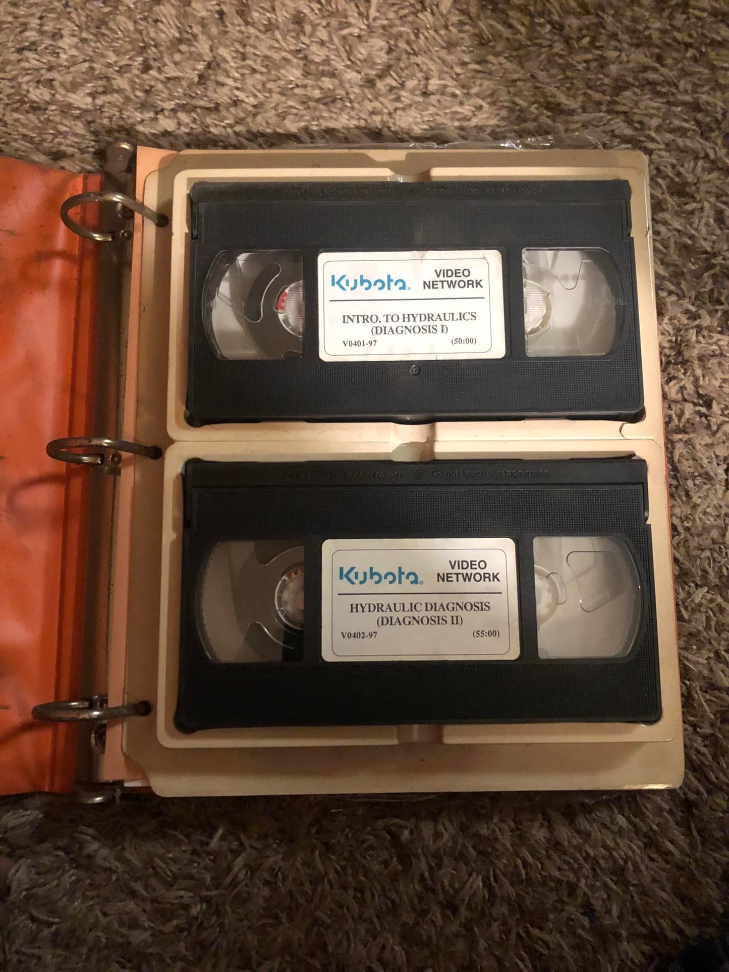Kubota _ VIP Service Binder _ Hydraulic Diagnosis Introduction + VHS